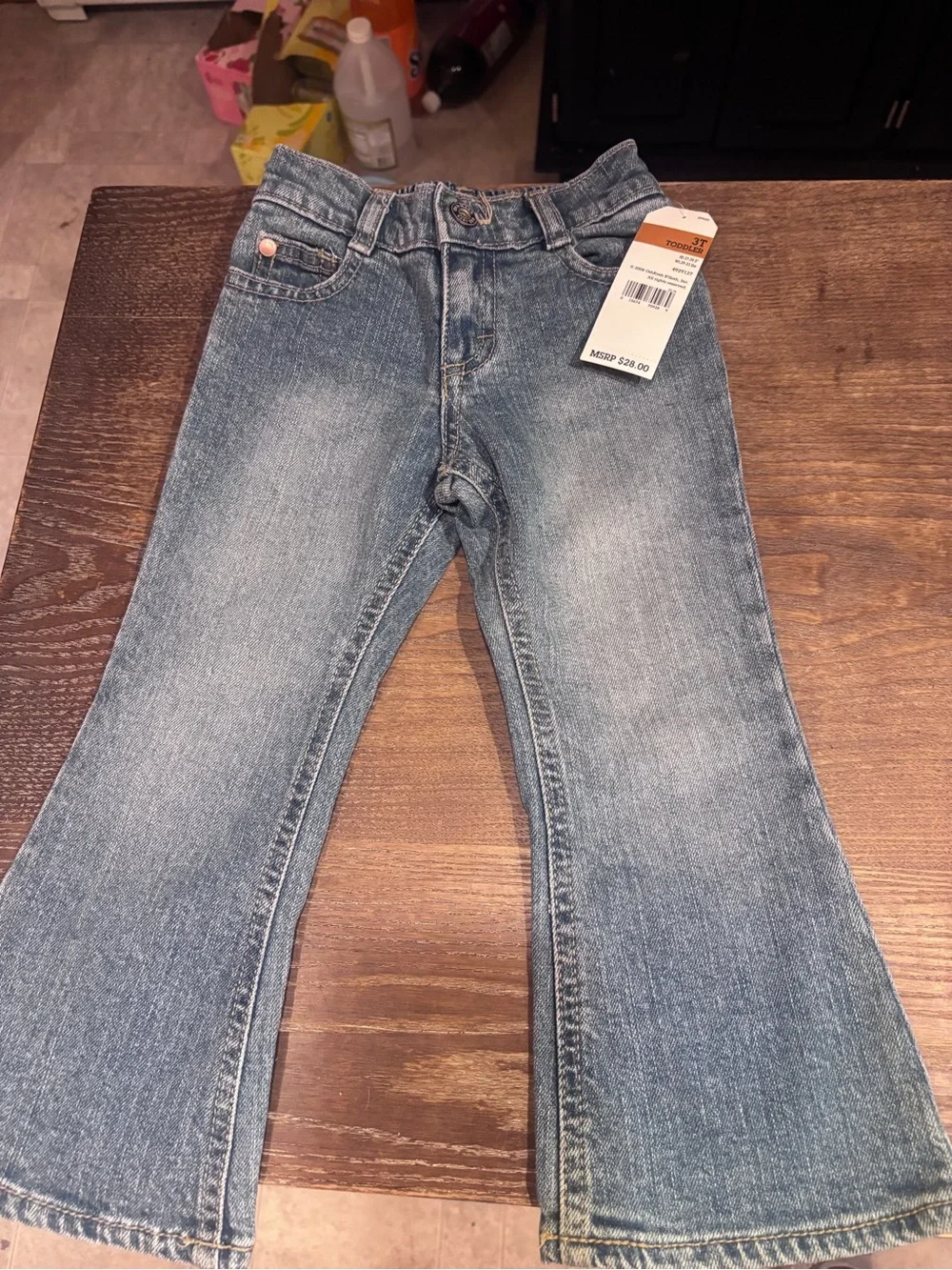 Oshkosh B’gosh toddler denim flair jeans